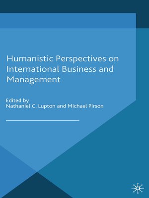 cover image of Humanistic Perspectives on International Business and Management